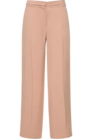 MUGLER Straight Baggy Pants W / Hooks