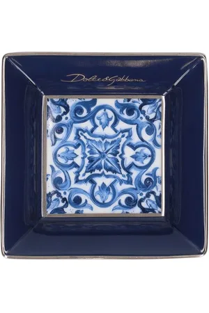 Dolce & Gabbana Blu Mediterraneo Square Decorative Plate