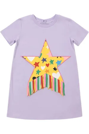 Stella McCartney Embroidered Cotton Jersey Dress