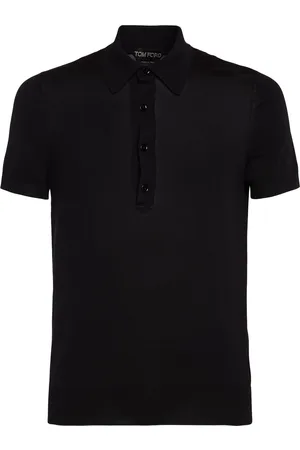 Tom Ford Silk Blend Short Sleeve Polo