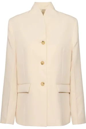 Totême Overlay Wool Blend Blazer