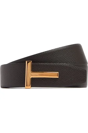 Tom Ford 4cm Soft Grained Leather Reversible Belt