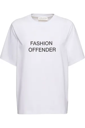 Victoria Beckham Slogan Cotton T-shirt