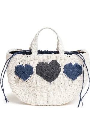 MONNALISA Straw Effect Basket Bag