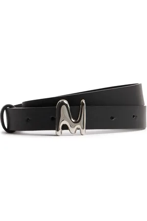 Msgm Logo Buckle Belt