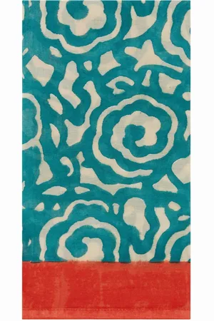 LISA CORTI Set Of 4 Knight Peacock Napkins