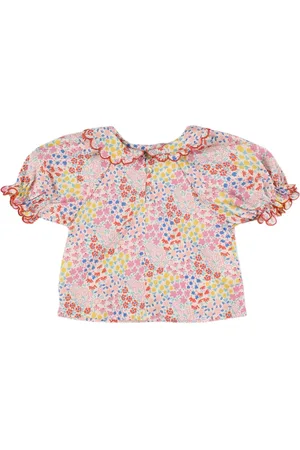 The New Society Printed Cotton Top
