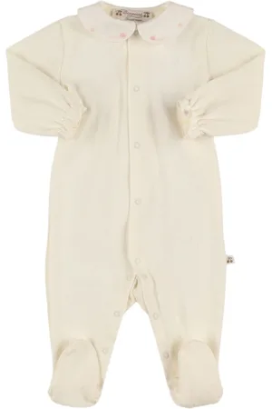 BONPOINT Cotton Jersey Romper