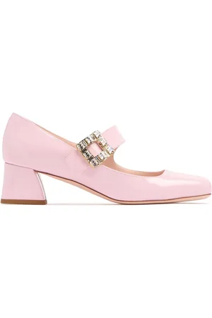 Roger Vivier 45mm Belle Vivier Patent Leather Pumps