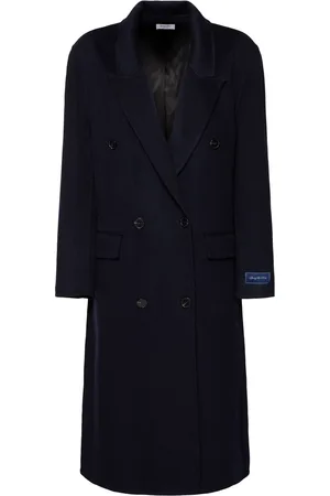 Sporty & Rich Wool & Cashmere Double Breast Coat