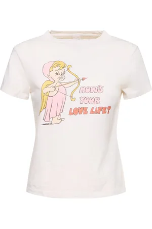 RE/DONE Classic Love Printed Jersey T-shirt