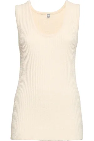 Totême Bouclé Knit Tank Top