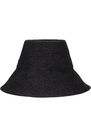 Janessa Leone Felix Straw Bucket Hat