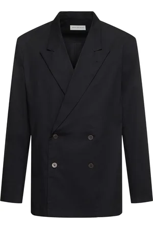 DRIES VAN NOTEN Caplans Double Breast Loose Fit Blazer