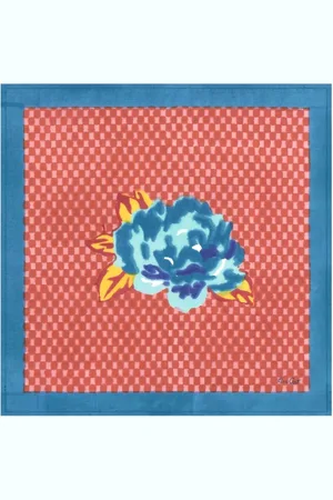 LISA CORTI Double Peonia Set Of 4 Napkins