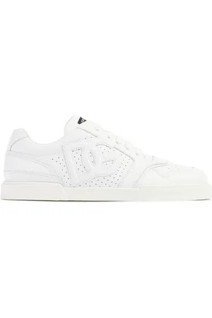 Dolce & Gabbana Leather Lace-up Sneakers