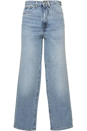 Totême Organic Cotton Denim Flared Jeans