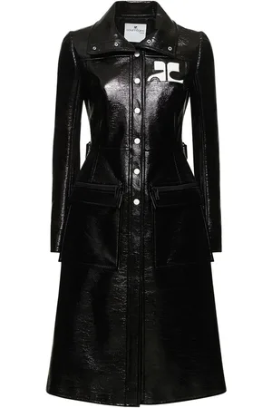 Courrèges Vinyl Trench Coat