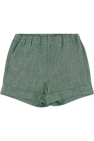 BONPOINT Cotton Chambray Shorts