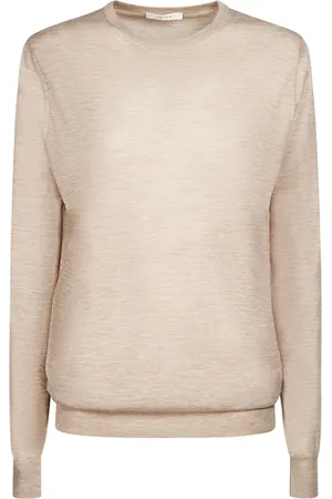 The Row Exeter Cashmere Knit Crewneck Sweater