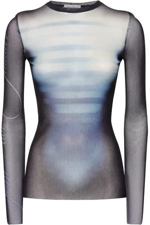 Jean Paul Gaultier Le Mâle Printed Mesh Top