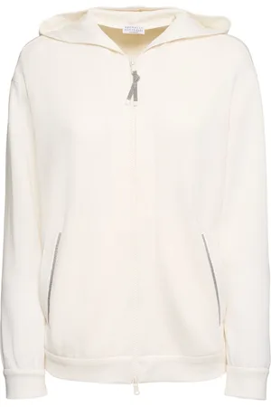 Brunello Cucinelli Cotton Blend Sweatshirt Hoodie