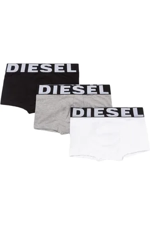 Diesel Set Of 3 Cotton Jersey Boxer Briefs