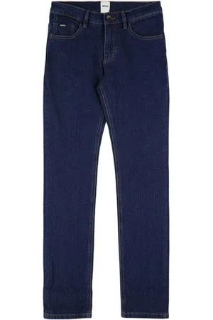 HUGO BOSS Slim Fit Cotton Blend Denim Jeans