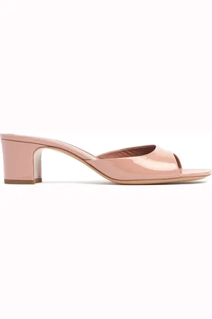 PARIS TEXAS 50mm Lara Patent Leather Mules
