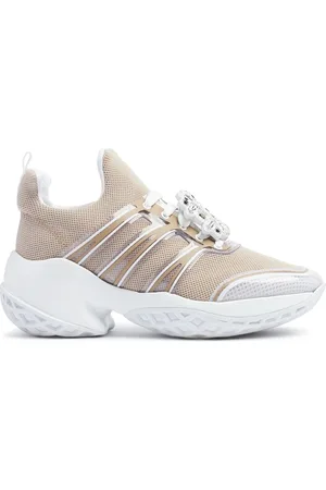 Roger Vivier 45mm Viv Run Crystal & Tech Sneakers