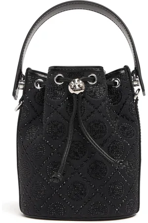 Tory Burch Mini T Monogram Hotfix Bucket Bag