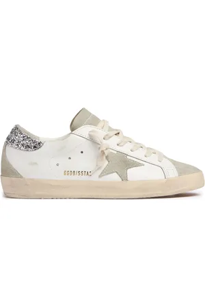 Golden Goose 20mm Super-star Leather Sneakers