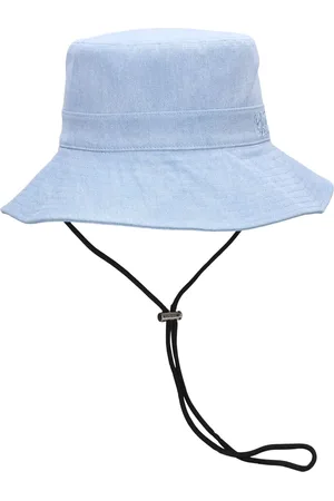 Ganni Fisherman Denim Bucket Hat