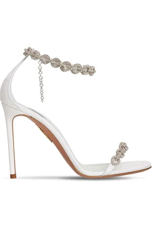 Aquazzura 105mm Love Link Grosgrain Sandals