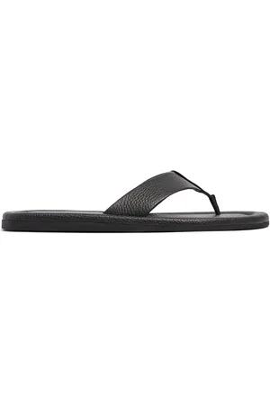 Proenza Schouler 5mm Cooper Leather Flip Flop Sandals