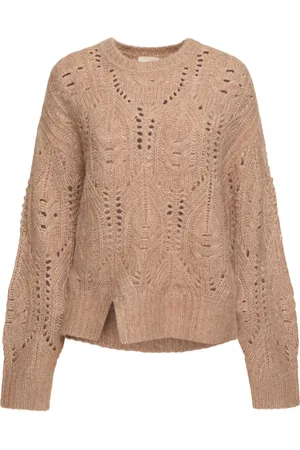 THE GARMENT Verbier Cable Knit Crewneck Sweater