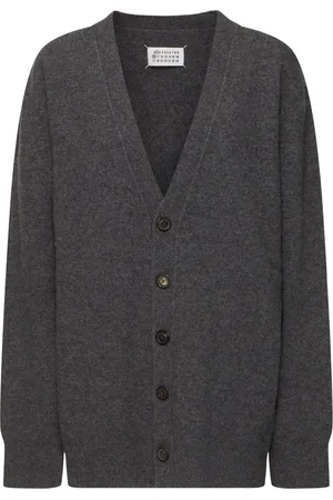 Maison Margiela Washed Wool Cardigan