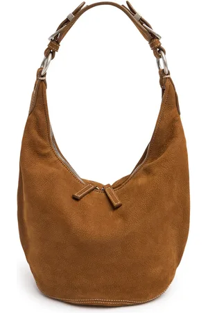 MARGE SHERWOOD Pumpkin Nubuck Shoulder Bag