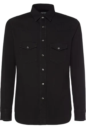 Tom Ford Washed Cotton Denim Shirt