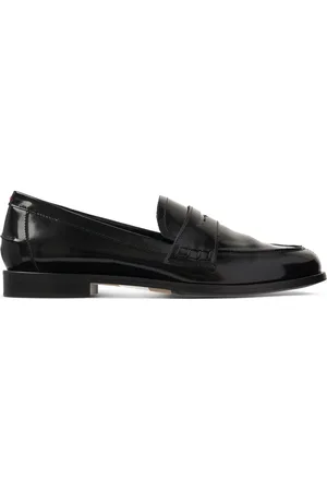 Aeyde 15mm Oscar Polido Leather Loafers