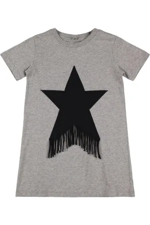 Stella McCartney Star Patch Cotton Jersey Dress
