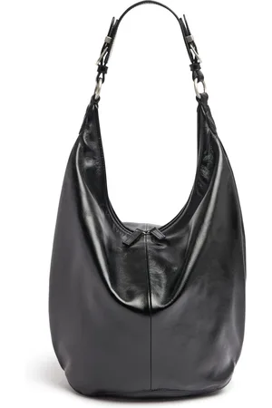 MARGE SHERWOOD Large Pumpkin Leather Tote Bag