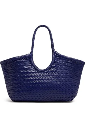 Dragon Diffusion Nantucket Leather Basket Bag