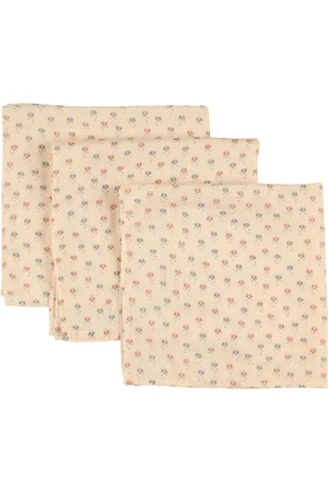Konges Sløjd Pack Of 3 Organic Cotton Muslin Cloths