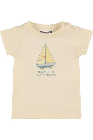 BONPOINT Sailboat Printed Cotton Jersey T-shirt