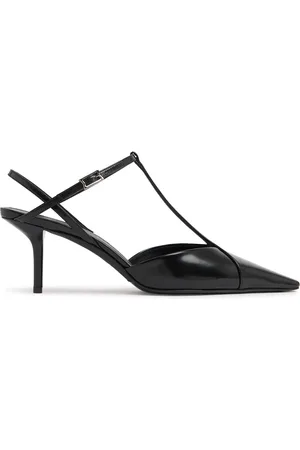 Max Mara 60mm Ssilkway Leather Pumps