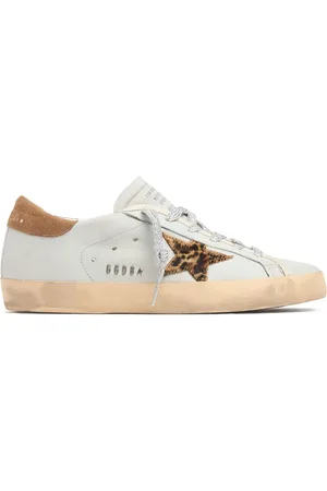 Golden Goose 20mm Super-star Nappa Leather Sneakers