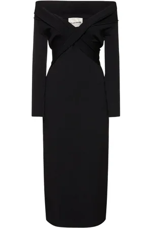 Roland Mouret Stretch Viscose Knit Midi Dress