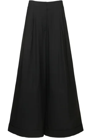 Puccini Twill Wide Pants W/ Logo