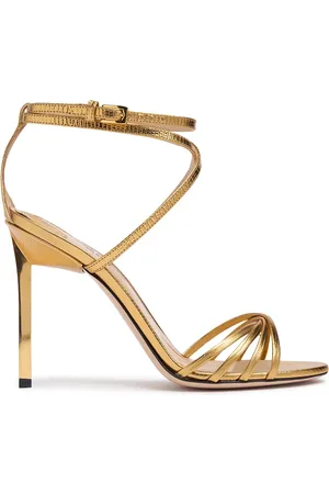 Tom Ford 105mm Laminated Leather Sandals